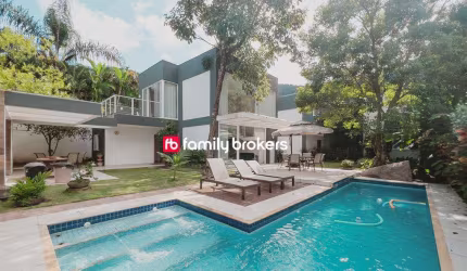 RESERVA DO ITANHANGÁ: MAGNÍFICA CASA DUPLEX DE 4 SUITES | 630 M² | VISTA PARA AS MONTANHAS