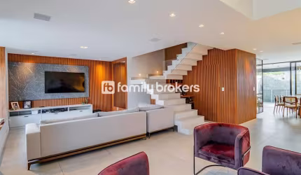 EXCLUSIVA CASA TRIPLEX NO ART LIFE - 4 SUÍTES COM CLOSETS | SAUNA | 450M²