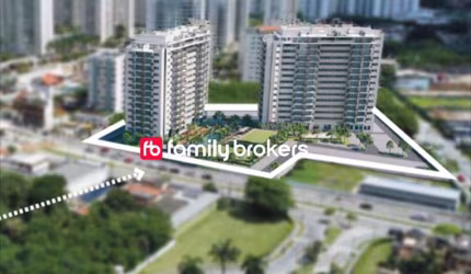 JARDIM DA BARRA: MARAVILHOSO APARTAMENTO DE 2 QUARTOS | 60 M² | 1 VAGA | LAZER COMPLETO