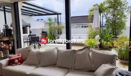 MARAVILHOSA COBERTURA DUPLEX DE 255 M² | 3 SUITES | JARDIM OCEÂNICO | LAZER COMPLETO