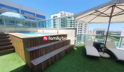 UNION HOME: COBERTURA DUPLEX À VENDA | 223M² | 4 QUARTOS | PORTEIRA FECHADA