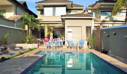 CONDOMÍNIO VIVENDAS DO SOL:  CASA DE 4 QUARTOS E PISCINA À VENDA NO RECREIO