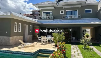 CASA DUPLEX DE 5 SUÍTES | ÁREA DE LAZER | 475 m² - BARRA DA TIJUCA.