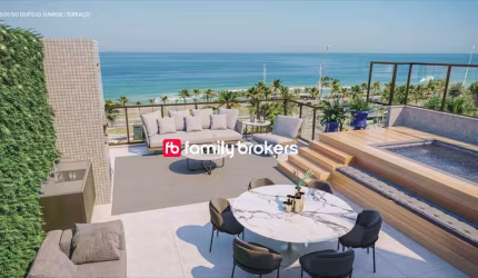 WAVE BY YOU: MARAVILHOSA COBERTURA DE 3 SUITES | 157 M² | SOL DA MANHÃ |