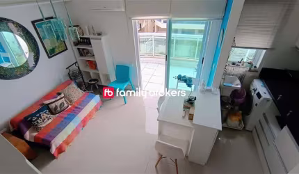 SUMMER TIME: CONFORTÁVEL FLAT MOBILIADO DE 28m² | 1 QUARTO | NA PRAIA DO RECREIO