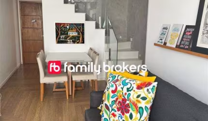 BOSQUE MIRATAIA: SOFISTICADA COBERTURA DUPLEX DE 3 QUARTOS + ESCRITÓRIO E 167 M²