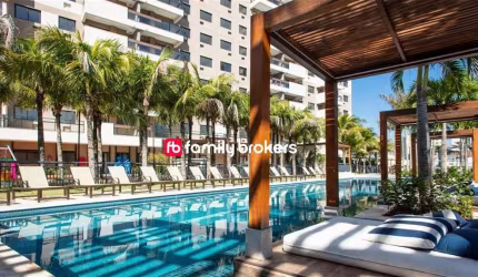FONTANO RESIDENCIAL: APARTAMENTO SEMI MOBILIADO DE 3 QUARTOS | 87 M² | VISTA PRIVILEGIADA