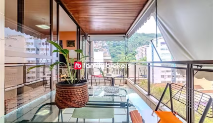 EXCELENTE APARTAMENTO DE 137M² | 3 QUARTOS | VISTA CRISTO REDENTOR - BOTAFOGO.