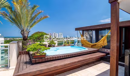 EXCELENTE COBERTURA DE 281M² | 4 QUARTOS | ÁREA DE LAZER | VISTA PRAIA - BARRA DA TIJUCA