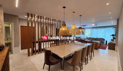 EXCELENTE APARTAMENTO DE 291m² E 4 QUARTOS À VENDA NA BARRA DA TIJUCA