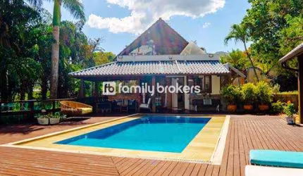 EXCLUSIVA MANSÃO DUPLEX DE 708M² | 7 QUARTOS | ÁREA DE LAZER EXCELENTE - ITANHANGÁ