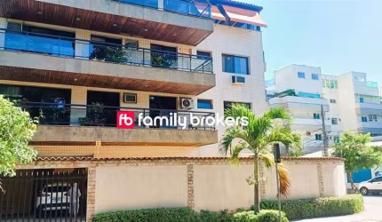 EXCELENTE APARTAMENTO DE 123M² | 3 QUARTOS | 2 VAGAS - RECREIO DOS BANDEIRANTES