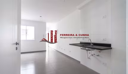 Apartamento novo de 32m² no bairro Vila Paiva.
