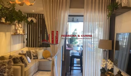 Excelente apartamento studio no bairro do Limão - 50m² - 1 dorm - 1 suíte - 1 vaga