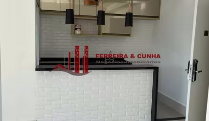 Excelente apartamento no bairro do Brooklin - 51m² - 1 dorm - 1 vaga