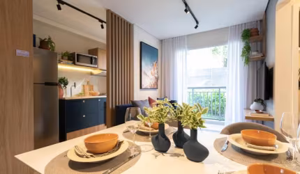 Apartamento para venda de 39m² com 2 quartos, banheiro e varanda em Alto Pinheiros - São Paulo - SP