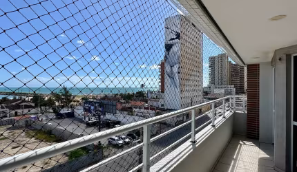 Cond. Varandas de Iracema - Apartamento c/ 74m2, varanda c/ vista mar.