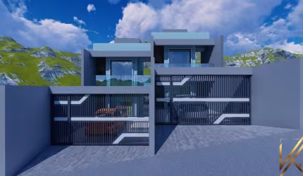 Casa com 2 quartos à venda na Rua Adamastor Augusto, Novo Horizonte, Conselheiro Lafaiete, 81 m2 por R$ 389.000
