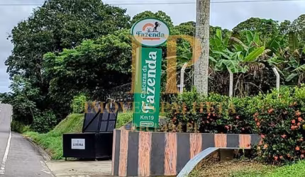 Vende-se Lote Residencial no Condomínio de CHACARAS DA FAZENDA, em Iranduba-Am.