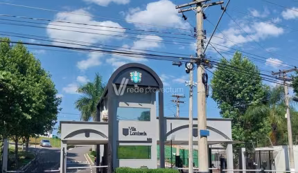 Terreno em condomínio fechado à venda na Alameda Itajubá, 820, Villa Lombarda, Valinhos por R$ 980.000