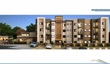 Apartamento com 2 quartos à venda na Rua Afonso Garbuio, 964, Santa Claudina, Vinhedo, 63 m2 por R$ 503.017