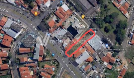 Terreno comercial à venda na Rua Orozimbo Maia, s/n°, Vila Sonia, Valinhos por R$ 1.000.000