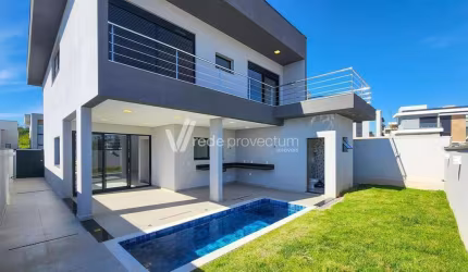 Casa em condomínio fechado com 3 quartos à venda na Estrada Municipal do Roncáglia, 1090, Residencial Mont' Alcino, Valinhos, 280 m2 por R$ 2.190.000