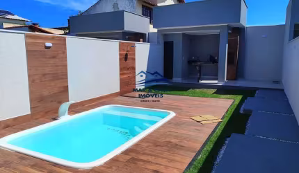 Casa 3 quartos com piscina Itaipuaçu em  Maricá  RJ