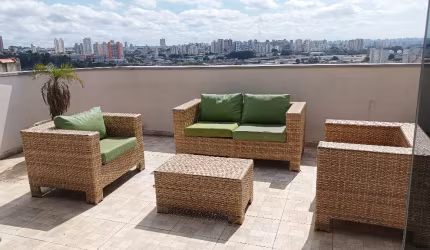 Excelente Apartamento com Cobertura de 140m² no Utinga - Santo André