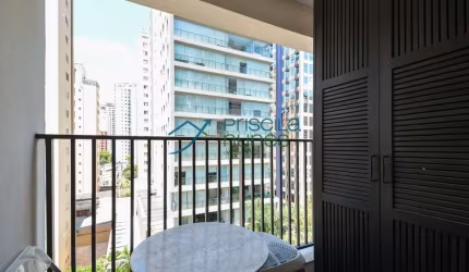 Studio  Moema mobiliado para venda com 1 quarto, 28m²