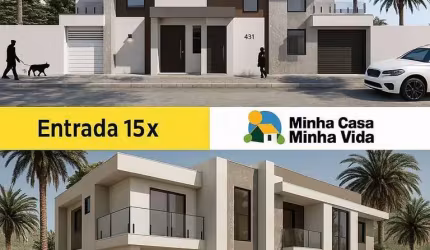 Casa para Venda em Montes Claros, Jardim Niemeyer, 2 dormitórios, 1 suíte, 2 banheiros, 2 vagas