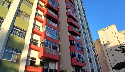 Pituba - 3 quartos com dependência suíte e varanda