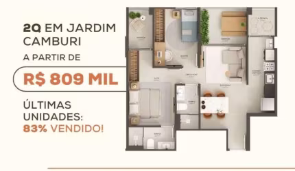 Apartamento com 2 quartos à venda na Alfredo Alcure, 15, Jardim Camburi, Vitória por R$ 809.000