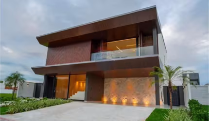 Lançamento em Alphaville Jacuhy – Casa Nova, 5 Suítes, Piscina, Gourmet, 460m²