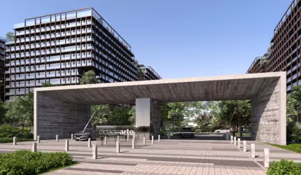 Apartamentos Studio, 1 Qt, 2 suites, Gardens, Lojas e Coberturas, no Centro Metropolitano, na entrada da Barra