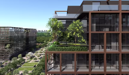 Apartamentos Studio, 1 Qt, 2 suites, Gardens, Lojas e Coberturas, no Centro Metropolitano, na entrada da Barra