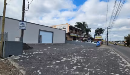 Exelente Oportunidade de Locação- area comercial em frente a Rodovia sentido Curitiba