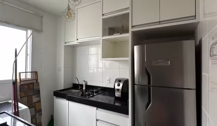 Lindo apartamento mobiliado com elevador