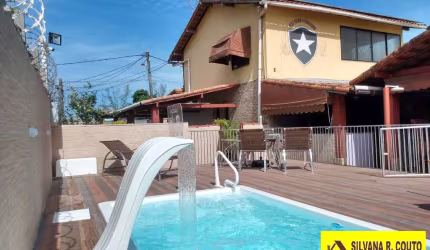 Itaipuaçu-Casa 4Qts 3 Suítes, Piscina-Financia- R$ 590 Mil