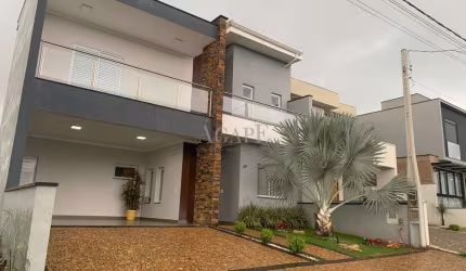 Sobrado à venda em Cosmópolis, Village Monte Cristo, com 3 suítes, com 258 m²