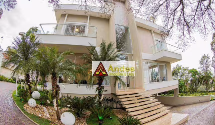 Condominio Fechado Belíssimo Sobrado 4 amplas suítes 8 vagas à venda, 719 m² por R$ 5.600.000,00 - Vila Irmãos Arnoni - São Paulo/SP