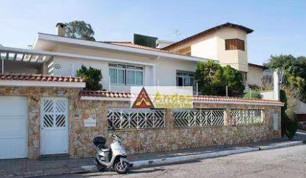 Casa Térrea Alto Padrão 600m² terreno 4 dorms 3 suítes 8 vgs Espaço Gourmet Amplo Quintal à venda, 380 m² por R$ 2.690.000 - Jardim São Bento /SP