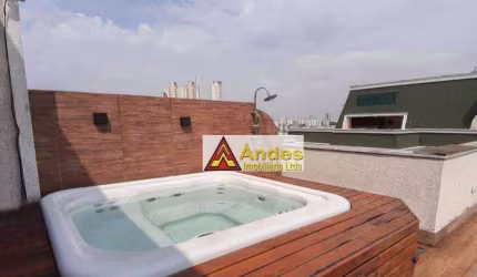 Magnifica Cobertura Espaço Gourmet Jacuzzi  3 dorms 2 suítes 3 vagas  à venda, 210 m² por R$ 1.660.000 - Parque Mandaqui - São Paulo/SP