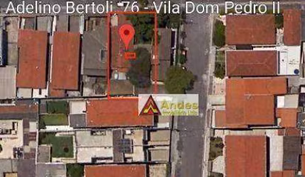 Terreno à venda, 318 m² por R$ 906.000,00 - Vila Dom Pedro II - São Paulo/SP