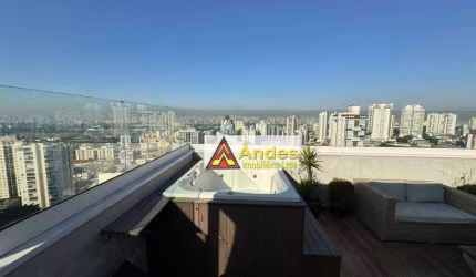 Cobertura Penthouse Moderna fino acabamento Vista panorâmica 3 dorms 1 suíte 2 vagas  à venda, 130 m² por R$ 2.250.000,00 - Santana - São Paulo/SP