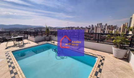Cobertura Duplex Vista Panorâmica Pronta p/ Morar  3 dorms 2 suítes 4 vagas à venda, 282 m² por R$ 1.599.000 - Água Fria - São Paulo/SP