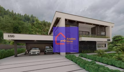 Casa alto padrão condomínio alpes 4 dormitorios