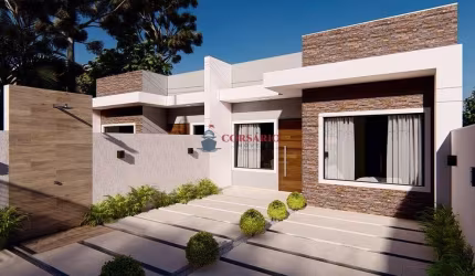 Casas novas com suíte e piscina em Shangri-lá