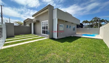 Casa com espaço de terreno para financiamento