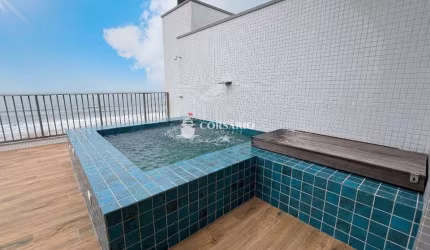 Cobertura com piscina frente mar em Matinhos